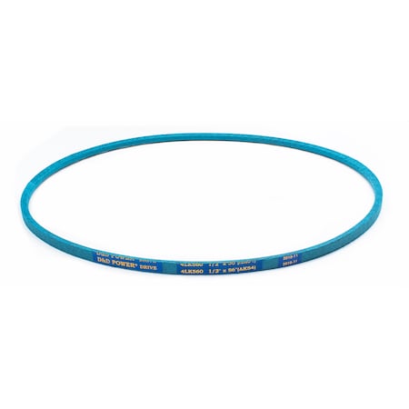 D&D 4LK560 56" Outside Length, 1/2" Top Width, 1 Ribs 4LK560